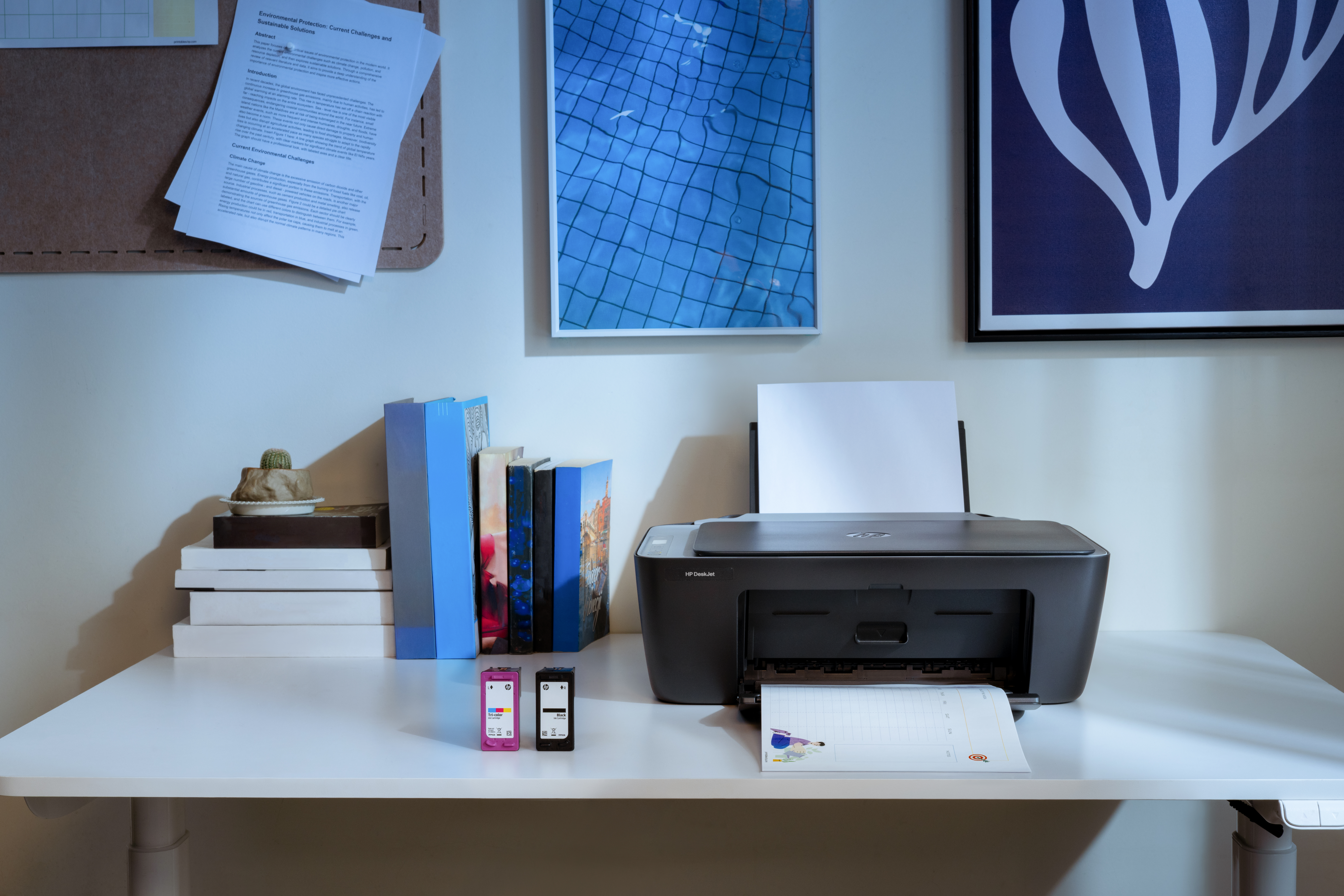 HP DeskJet 2920 Sem fios All-in-One Cor Impressora, Instant Ink — miniatura 11