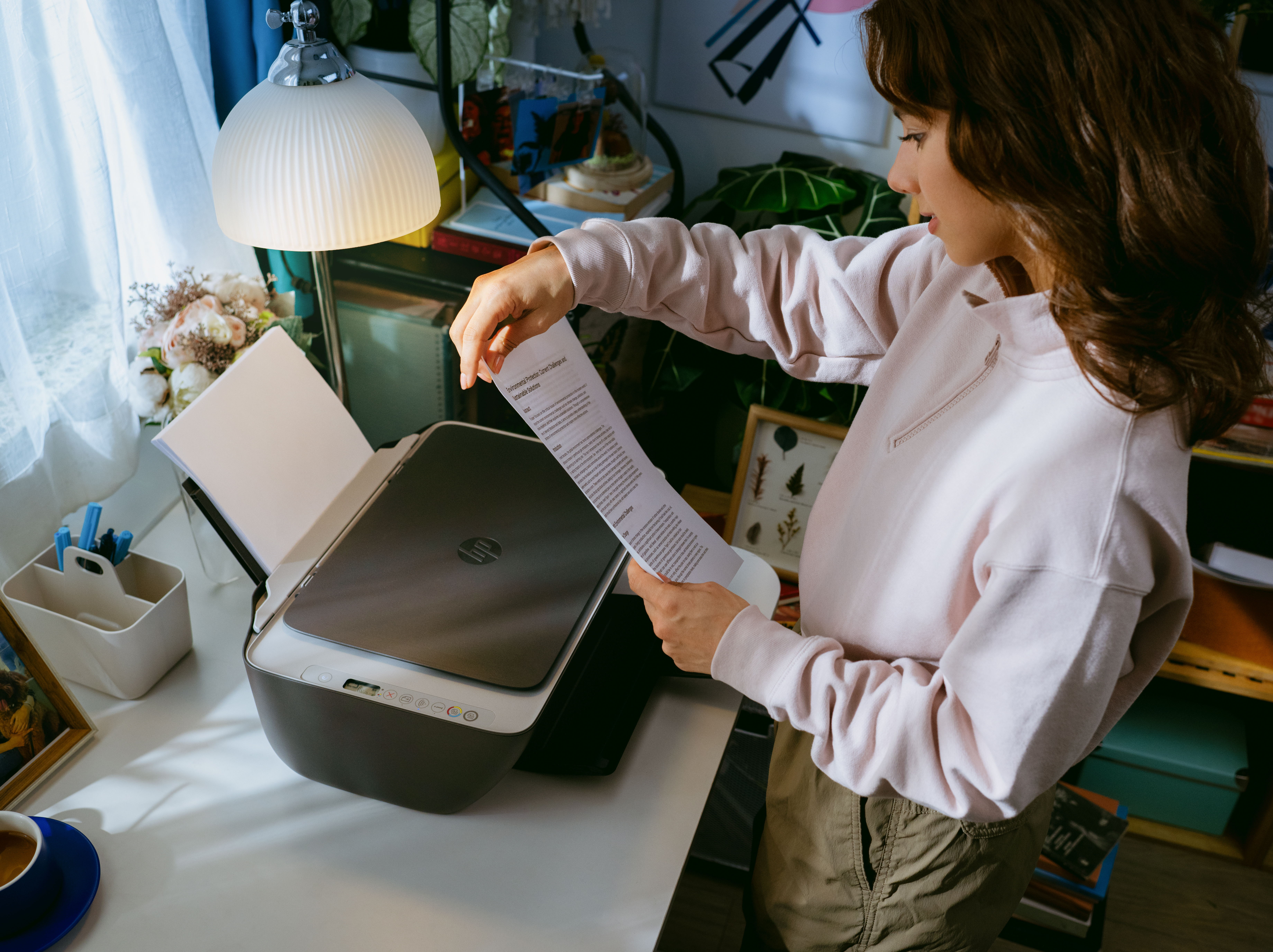 HP DeskJet 2920 Sem fios All-in-One Cor Impressora, Instant Ink — miniatura 14