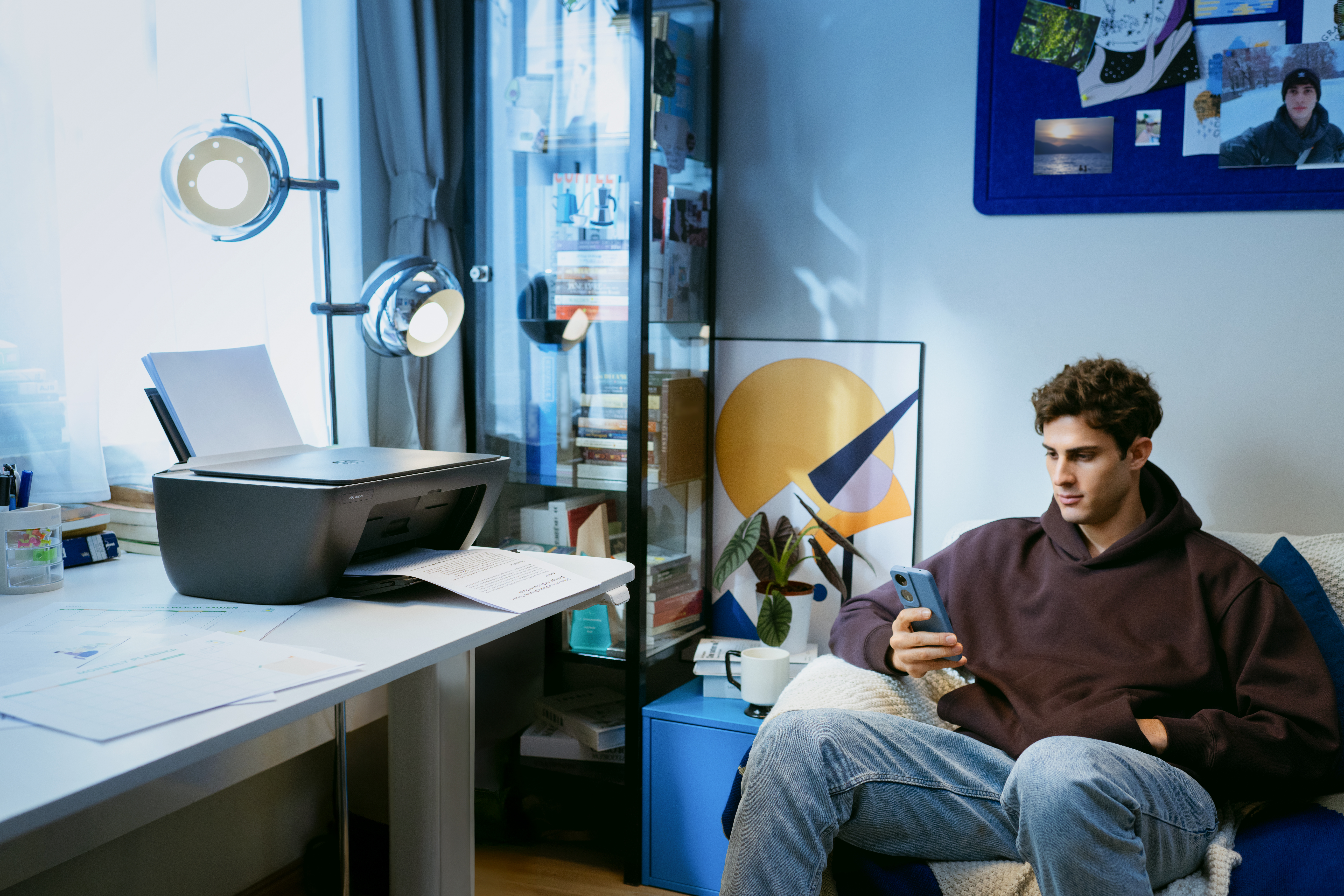 HP DeskJet 2920 Sem fios All-in-One Cor Impressora, Instant Ink — miniatura 16