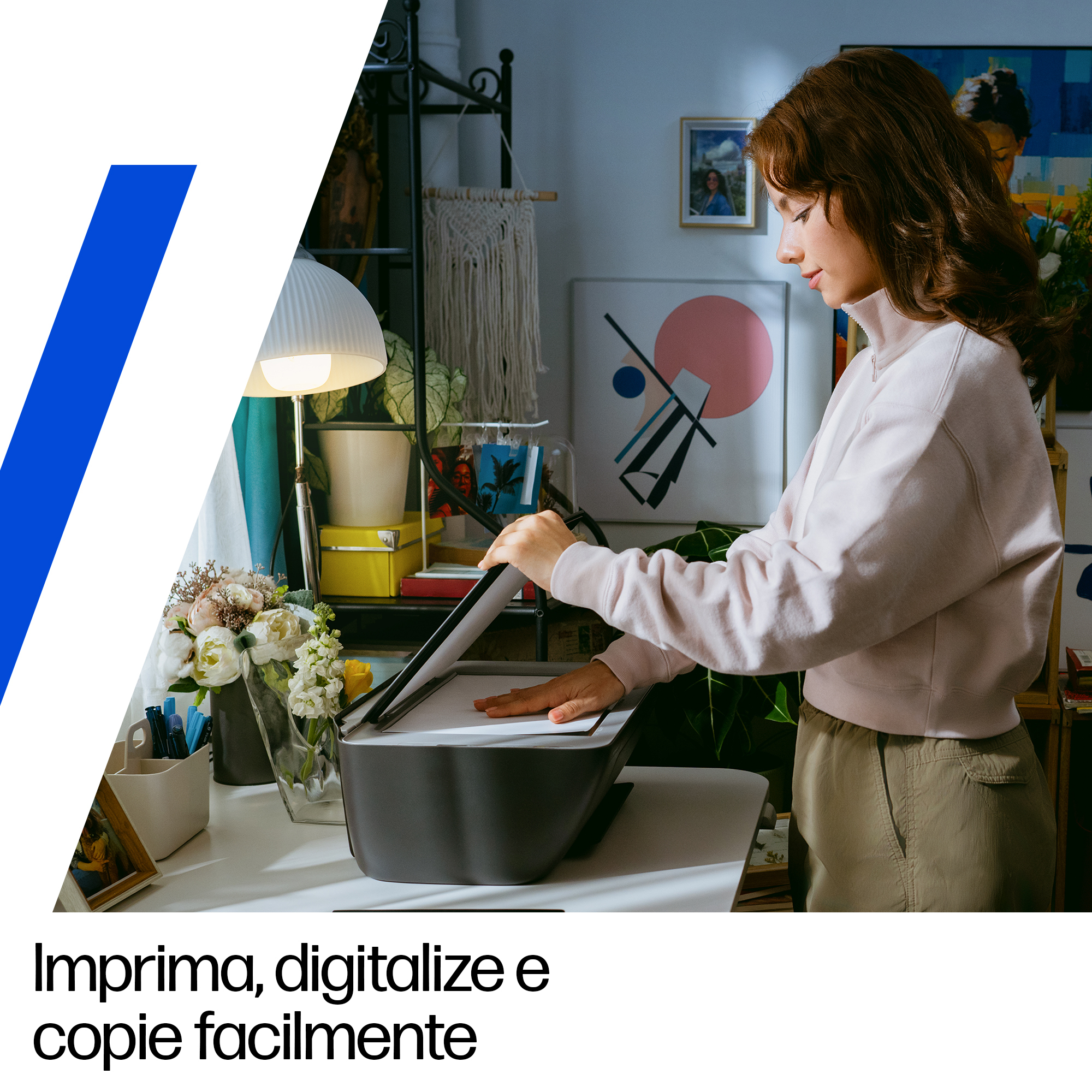 HP DeskJet 2920 Sem fios All-in-One Cor Impressora, Instant Ink — miniatura 6