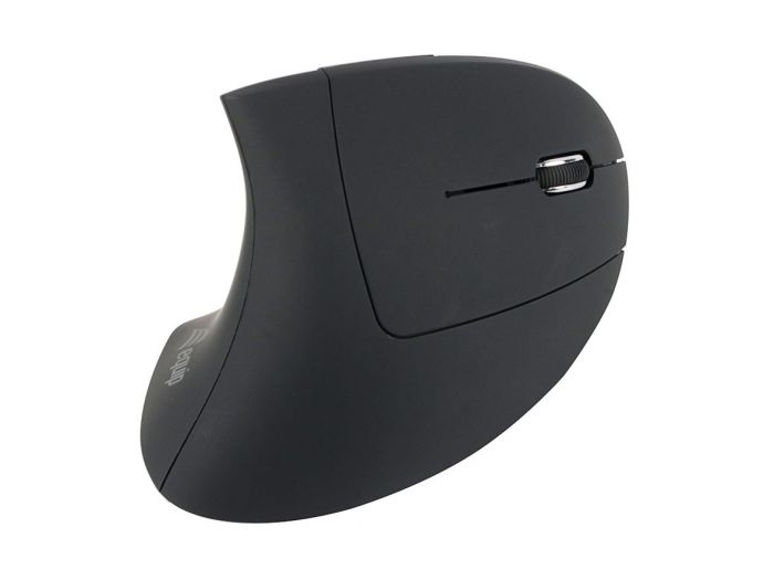 EQUIP LIFE RATO WIRELESS ERGONOMICO VERTICAL BLACK 1600DPI — miniatura 2