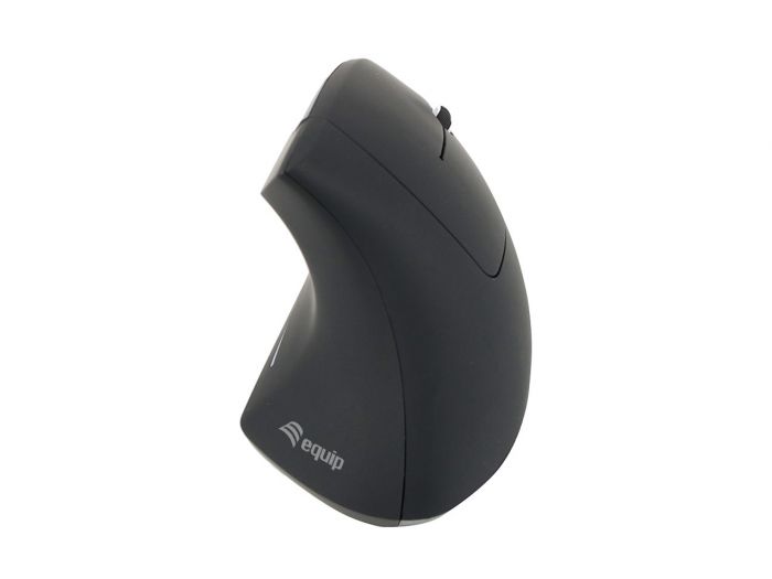 EQUIP LIFE RATO WIRELESS ERGONOMICO VERTICAL BLACK 1600DPI — miniatura 3