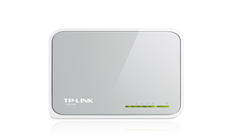 TP-LINK SWITCH DE MESA DE 5 PORTAS 10/100MBPS — miniatura 4