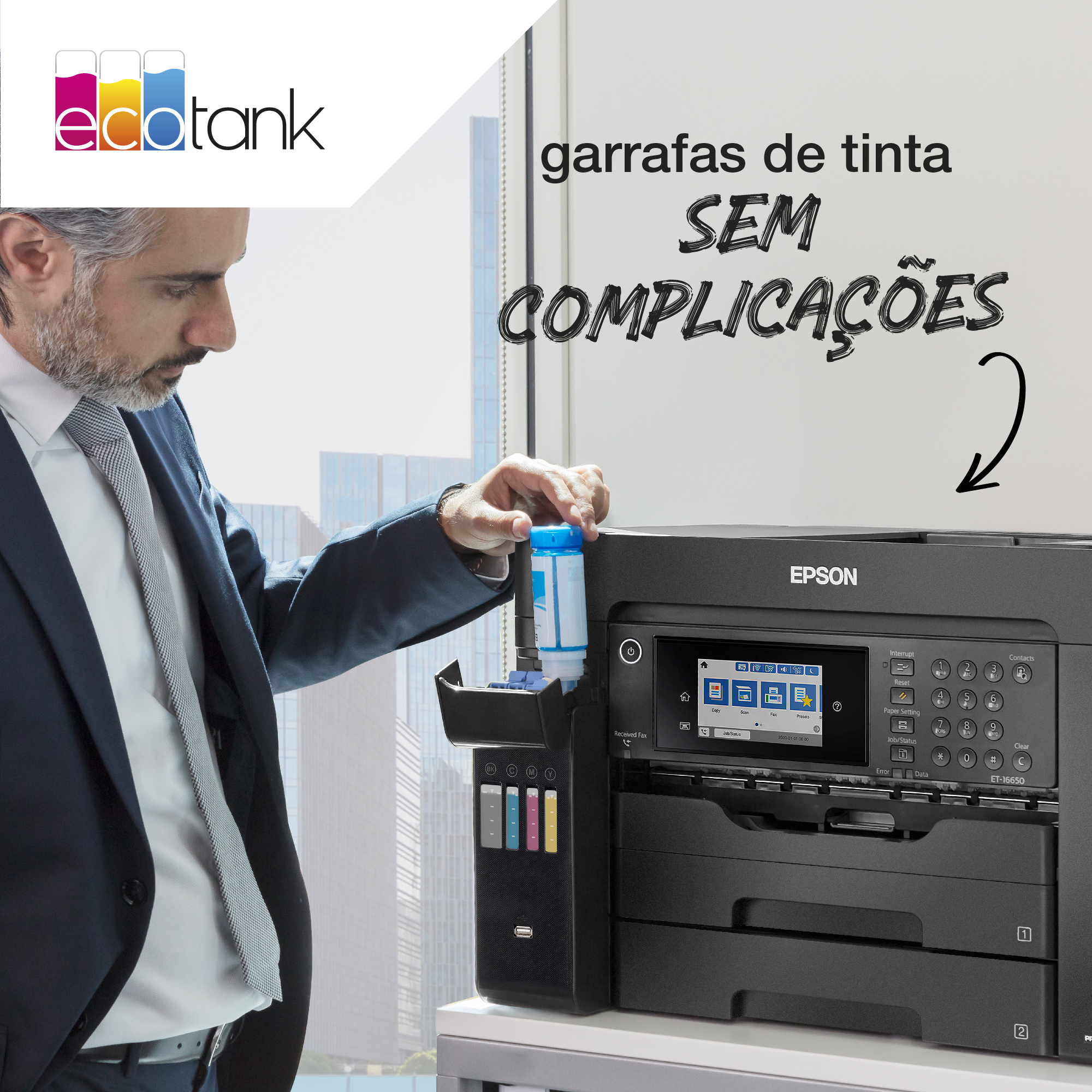 Epson 113 EcoTank Pigment Magenta ink bottle — miniatura 4