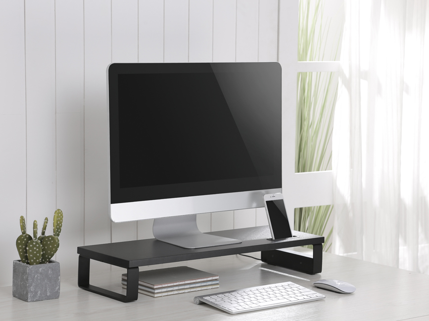 EQUIP ERGO BASE MONITOR STAND WHITH USB 650881 #PROMO FIM STOCK# — miniatura 5
