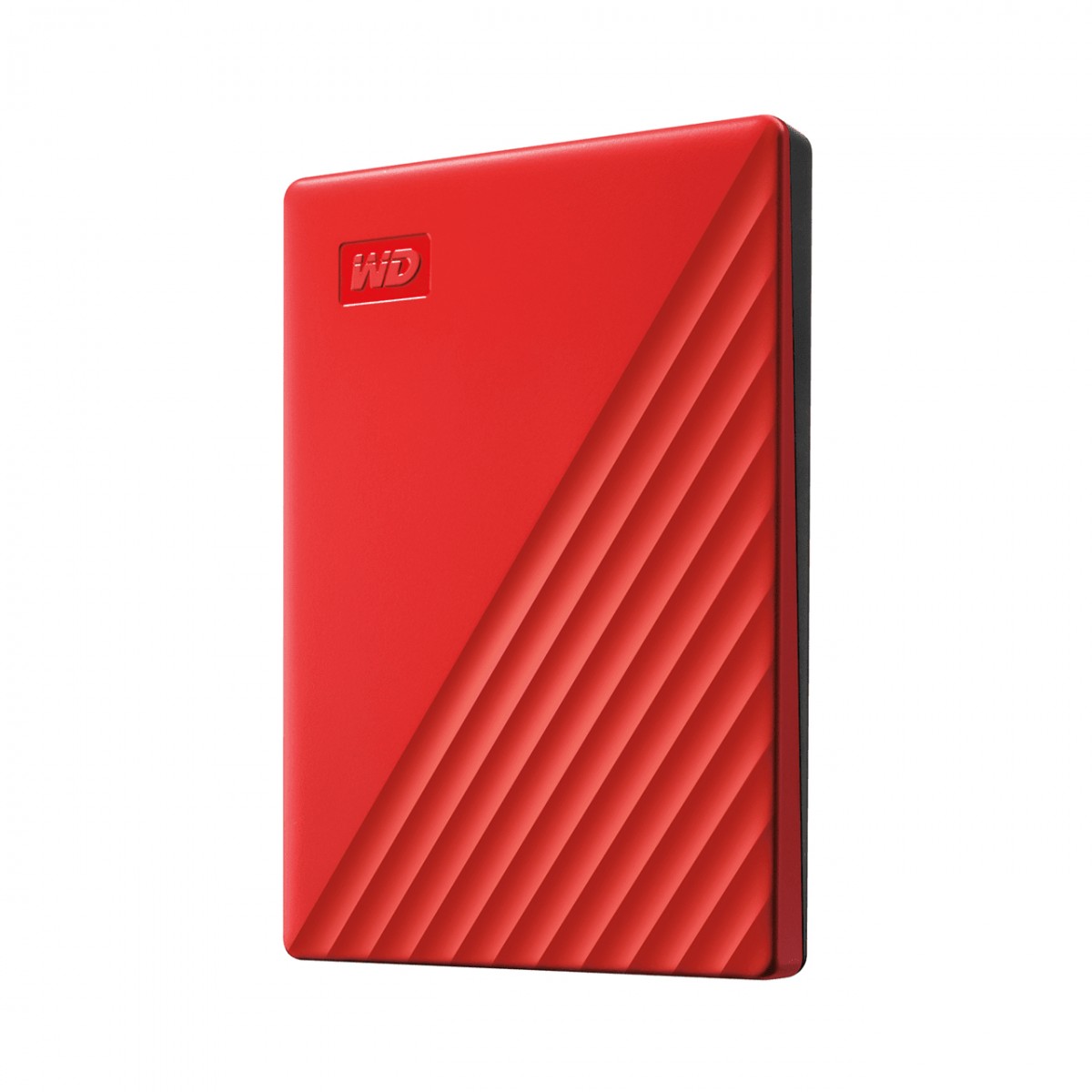WD My Passport WDBYVG0020BRD - Disco rígido - encriptado - 2 TB - externa (portátil) - USB 3.2 Gen 1 - 256-bits AES - vermelho — miniatura 2