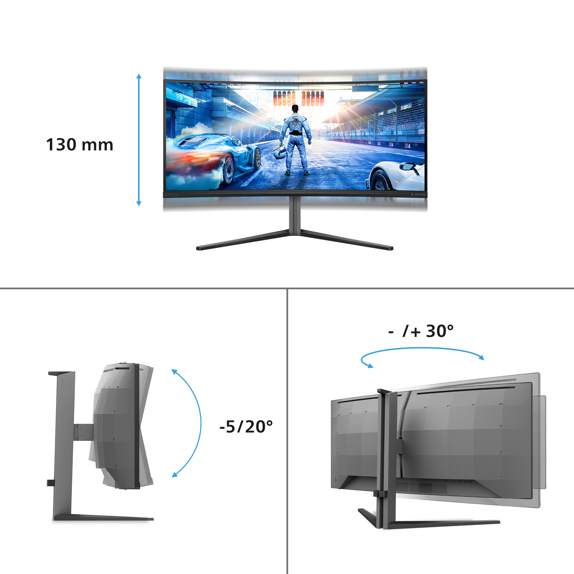 Philips Evnia 6000 34M2C6500/00 — miniatura 3