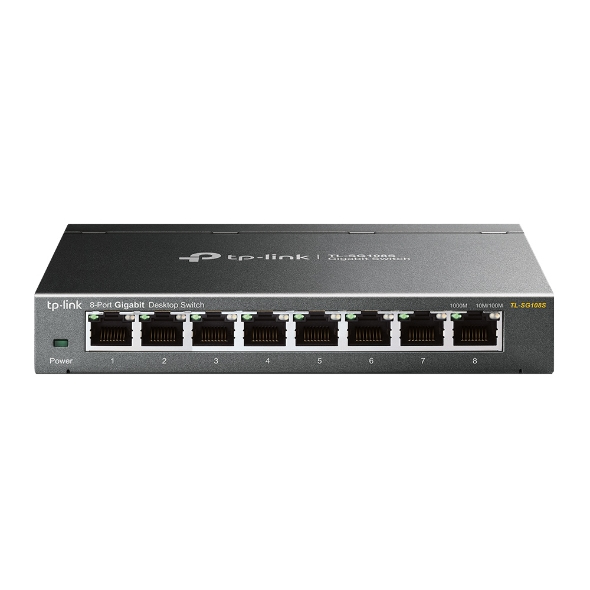 TP-LINK SWITCH DESKTOP 8PORT 10/100/1000MBPS — miniatura 4