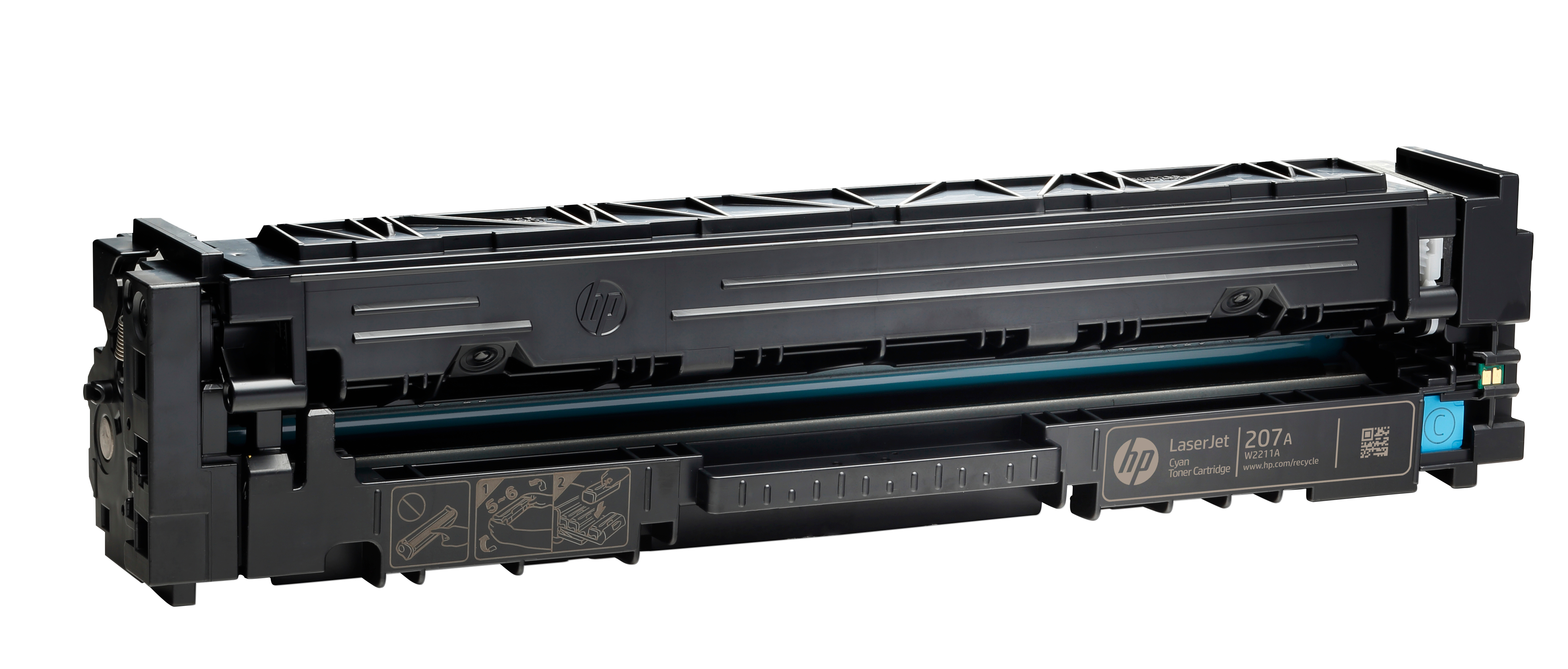 HP Toner LaserJet Original 207A Ciano — miniatura 2