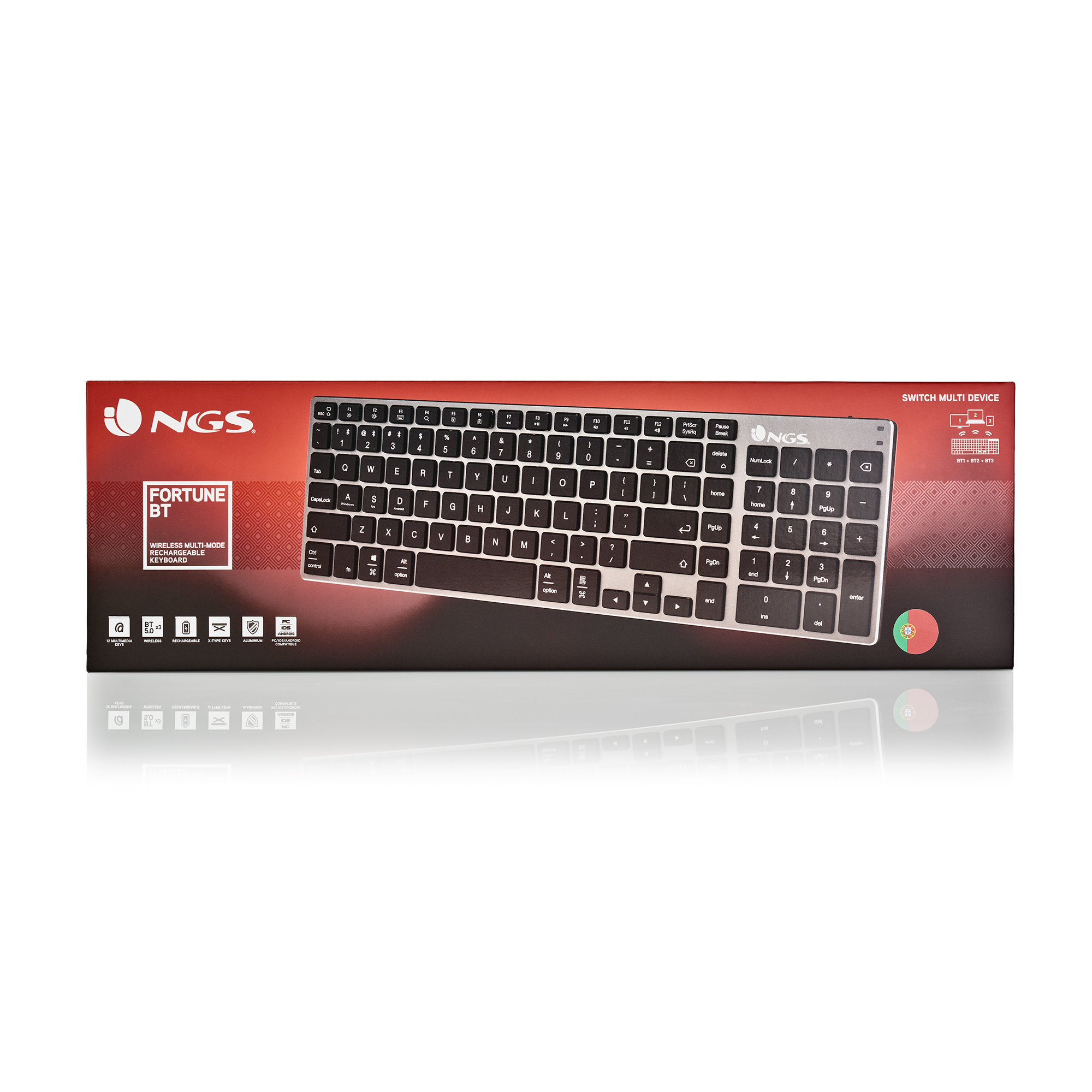 NGS FORTUNE-BT, QWERTY, PT — miniatura 8