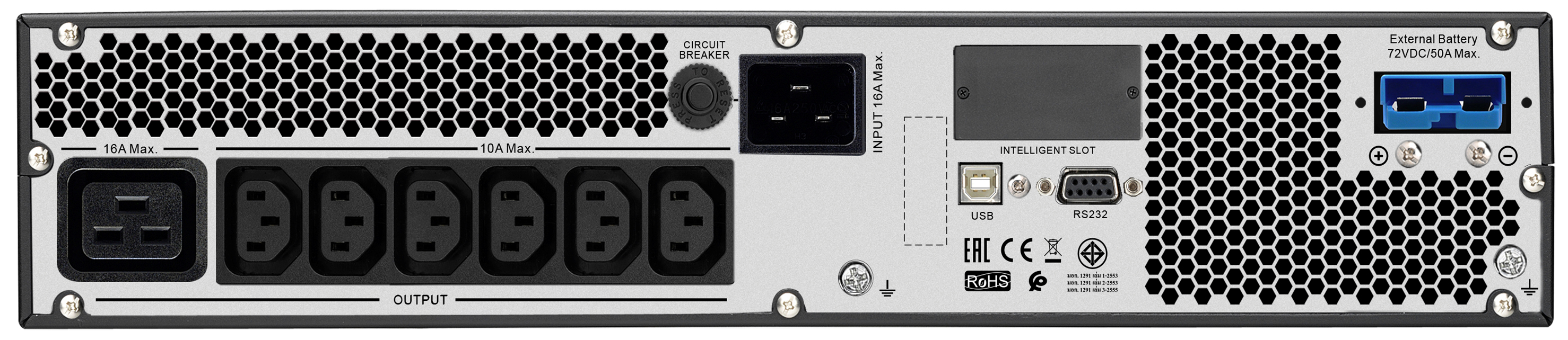 APC Easy UPS ONLINE SRV RM Ext — miniatura 2