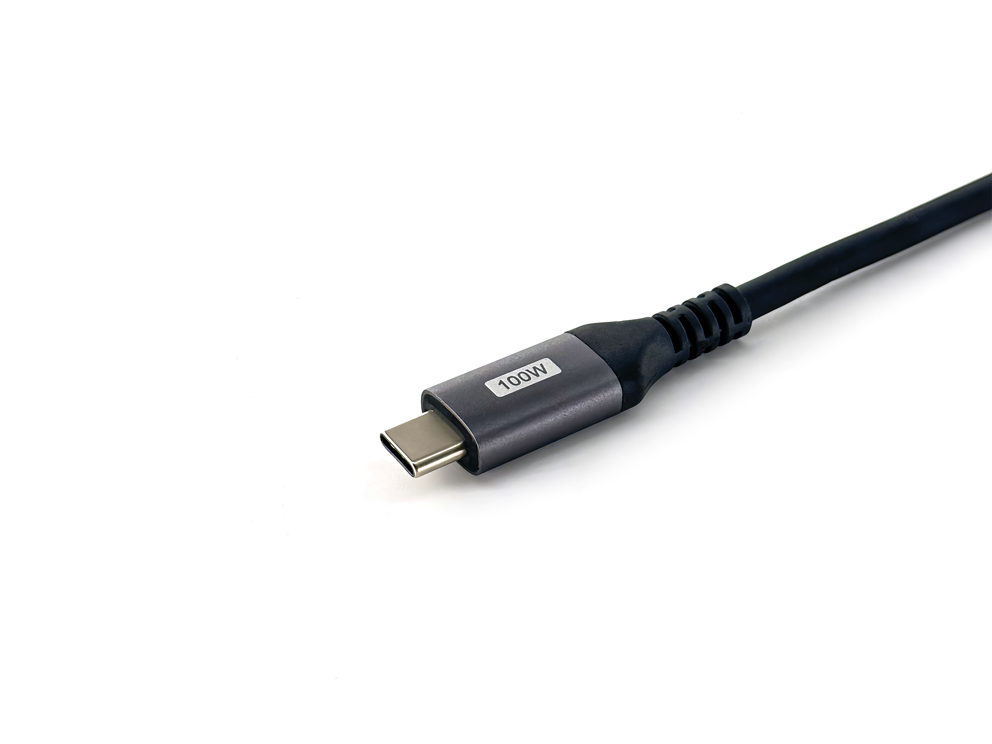 Equip 128891 Cabo USB 2.0 C para C com ângulo de 90°, M/M, 1,0 m, PD 100 W, preto — miniatura 4