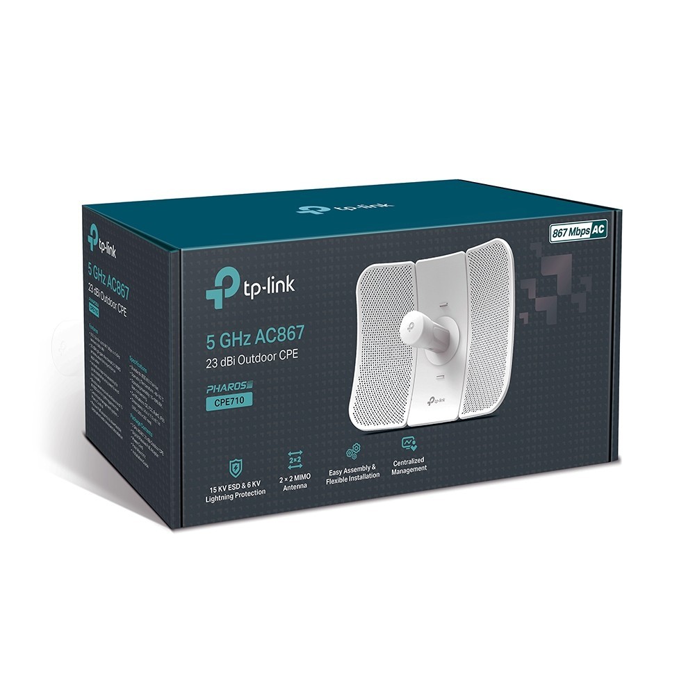 TP-LINK 5 GHZ AC867 23 DBI OUTDOOR CPE — miniatura 2