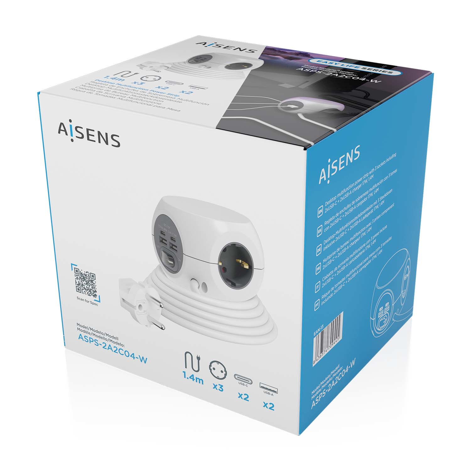 AISENS ASPS-2A2C04-W — miniatura 6