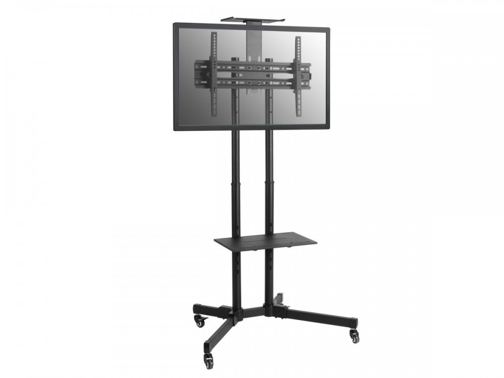 EQUIP ERGO SUPORTE CHÃO MOVEL LCD 37" 75" COM PRATELEIRA 650603 — miniatura 4