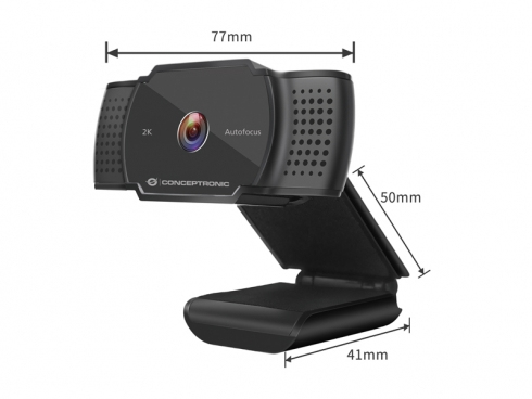 CONCEPTRONIC WEBCAM QUADHD (2592x1944) TAMPA PRIV AUTOFOCO NOISE-R — miniatura 4
