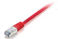 EQUIP CHICOTE CAT6 S/FTP 1M VERMELHO — miniatura 2
