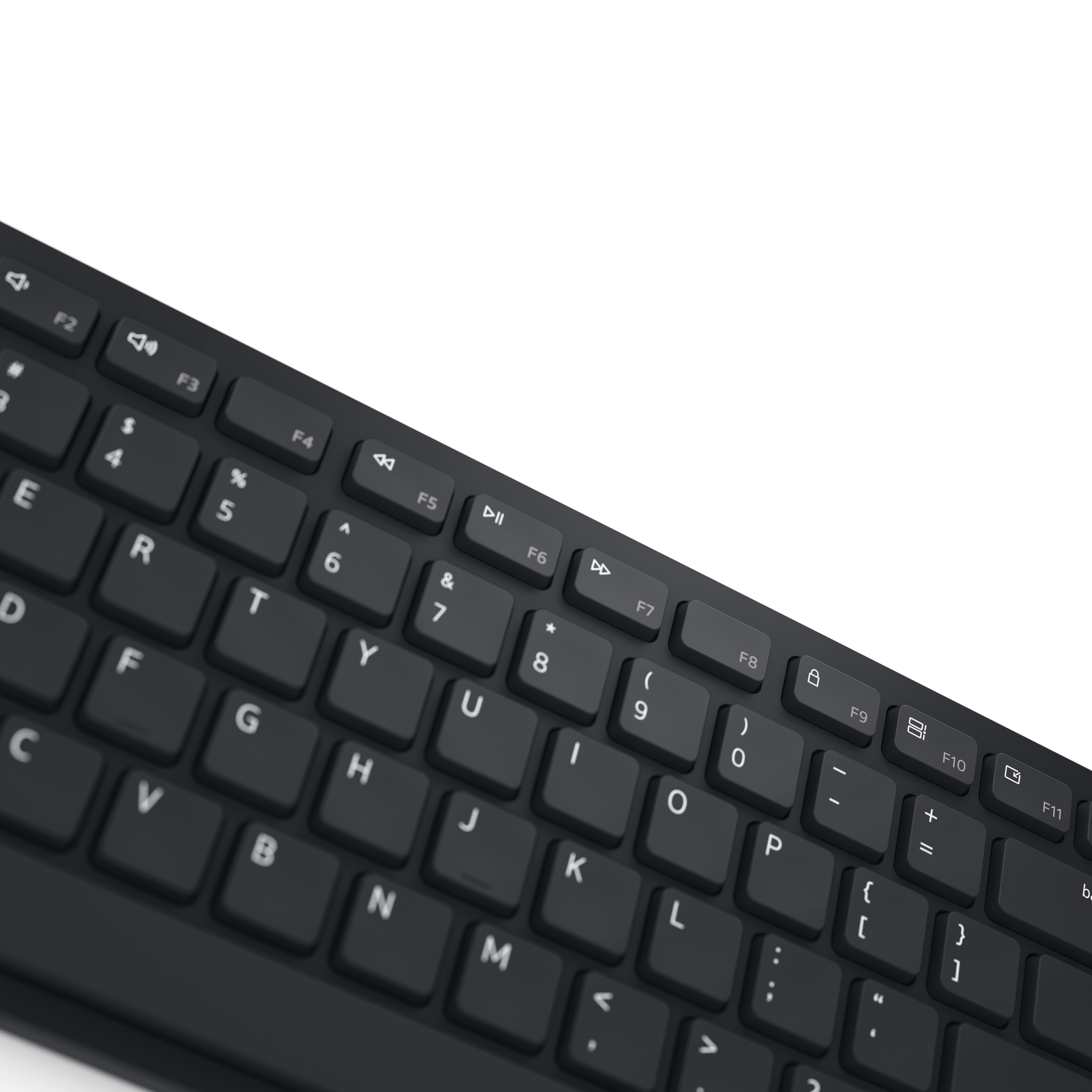 DELL Teclado e rato Pro — KM5221W - português (QWERTY) - preto — miniatura 10