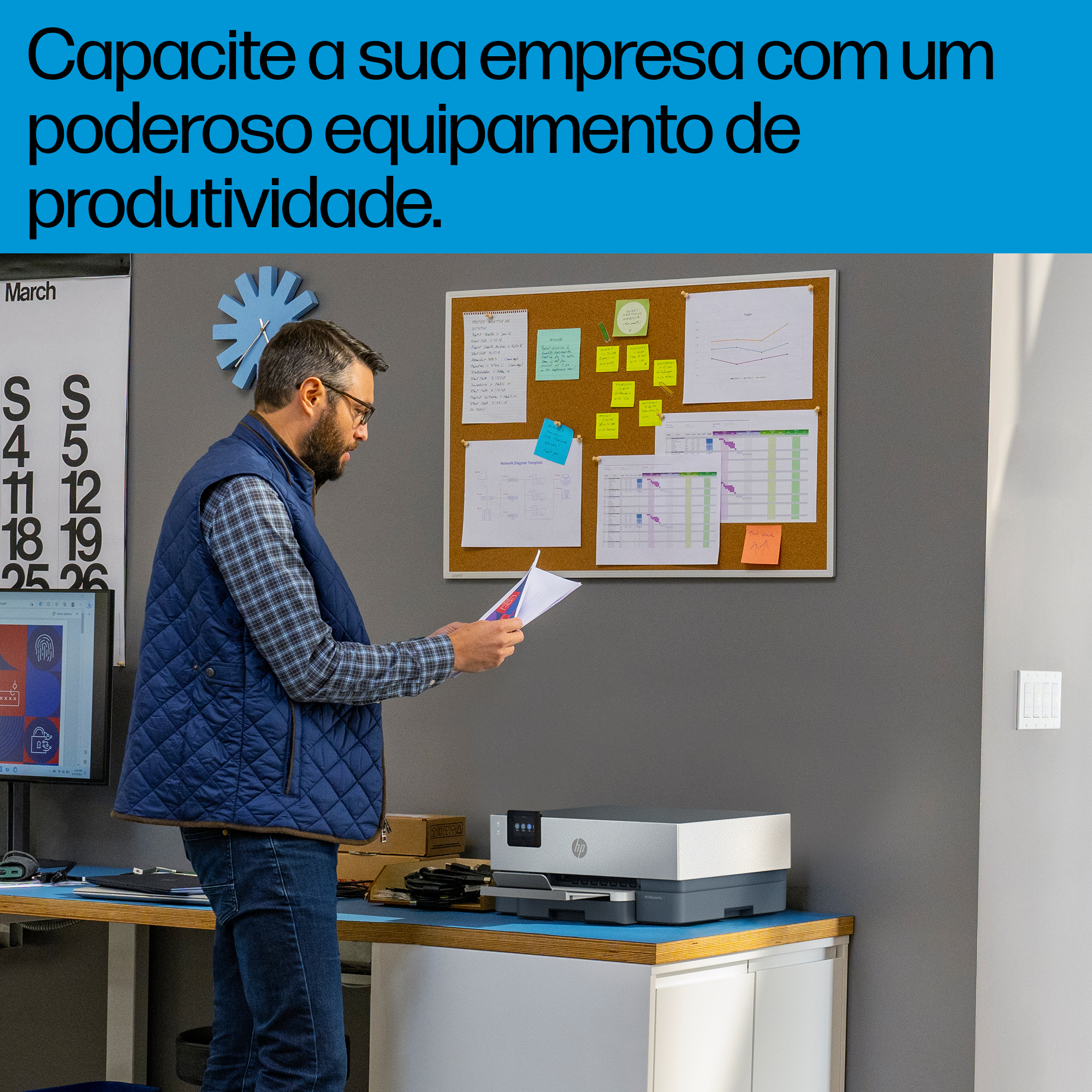 HP OfficeJet Pro 9110b Sem fios Cor Impressora, Impressão frente e verso — miniatura 6