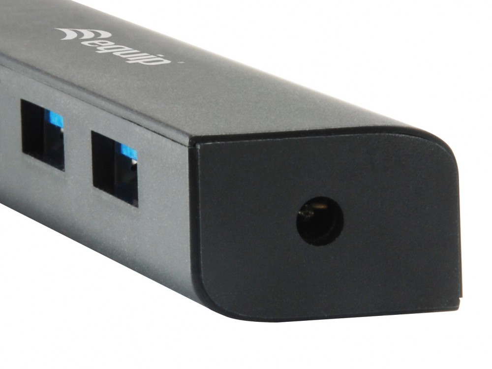 EQUIP LIFE HUB USB-C 4PORT USB 3.0 BLACK — miniatura 5