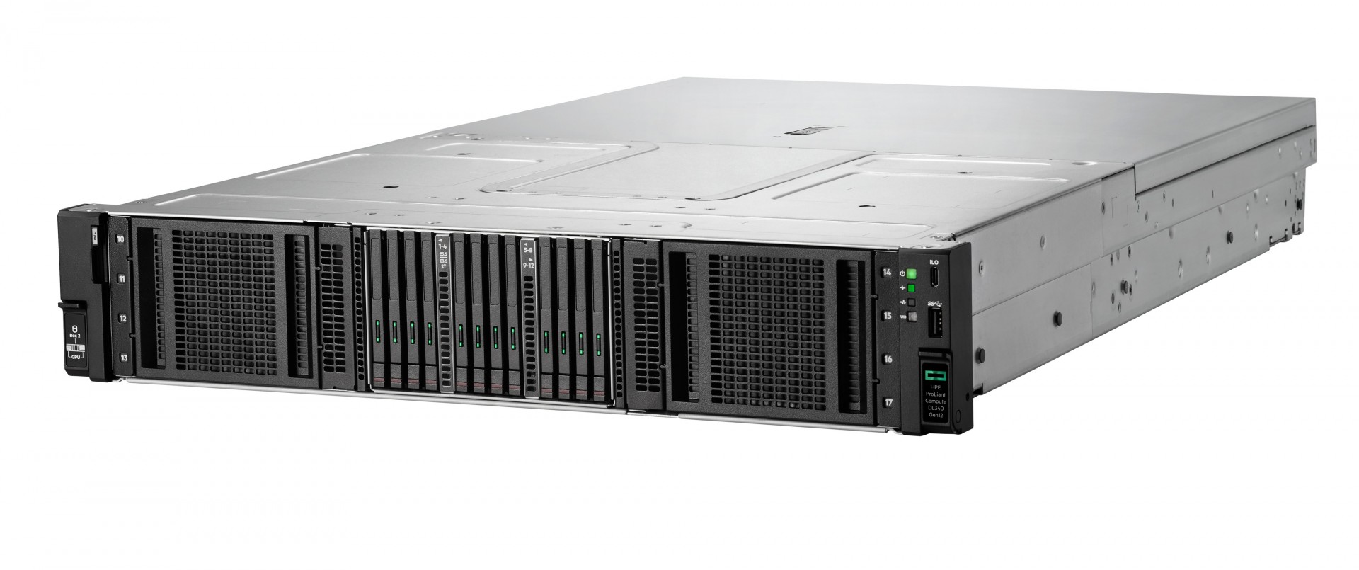 HPE PROLIANT DL340 G12 6505P 12C 1x64GB MR408i-o 2x480GB SSD 2x1000W SCHOICE — miniatura 2