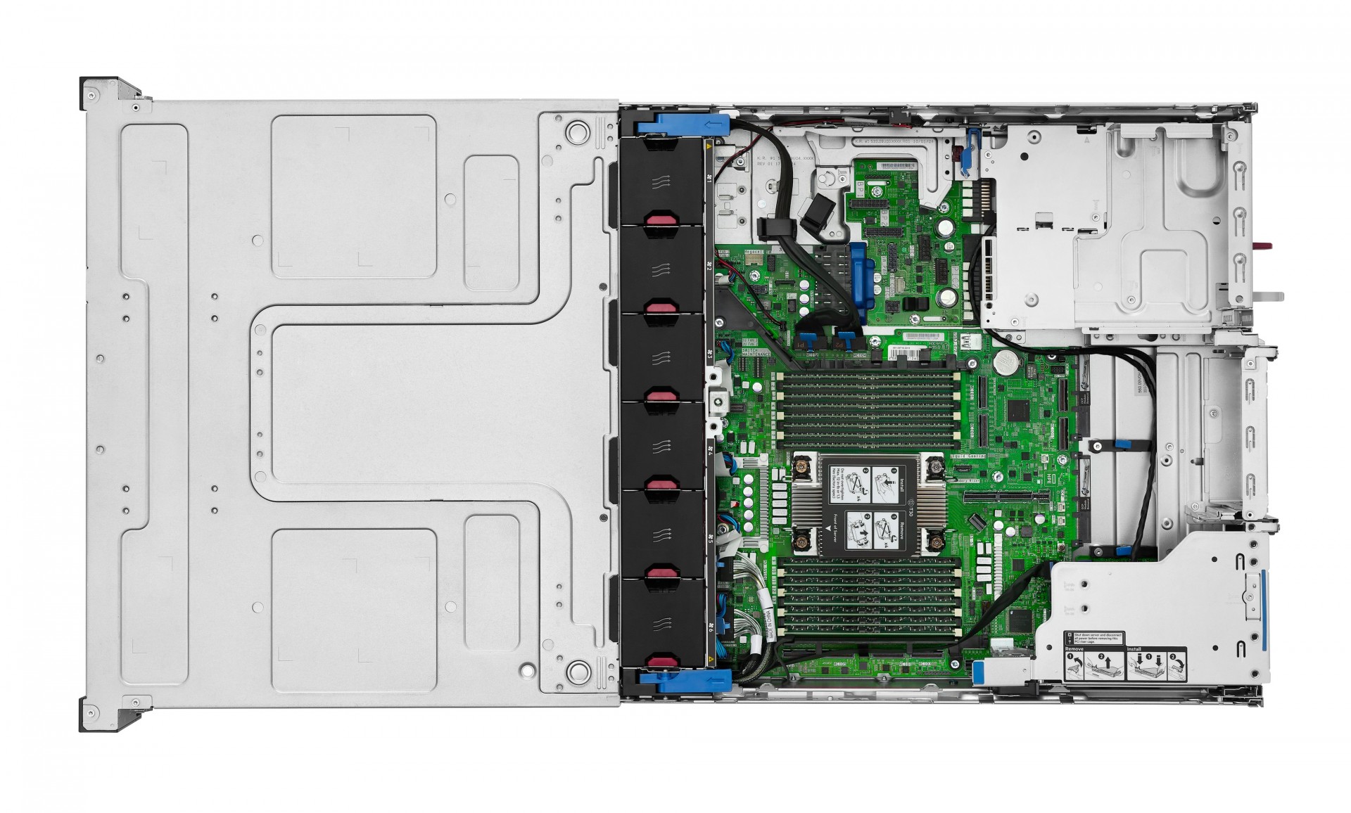 HPE PROLIANT DL340 G12 6505P 12C 1x64GB MR408i-o 2x480GB SSD 2x1000W SCHOICE — miniatura 3