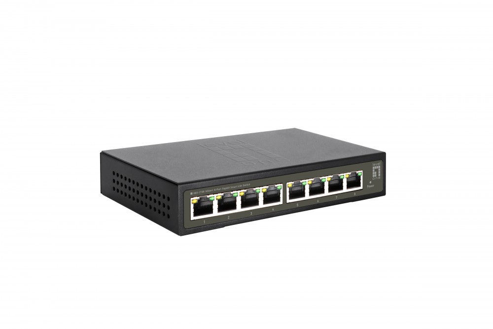 LEVELONE HILBERT SWITCH 8PORT GIGABITE SMART LITE #PROMO FIM STOCK# — miniatura 4