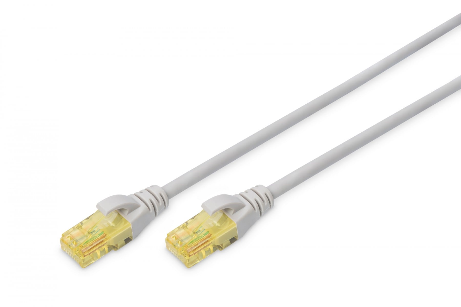 DIGITUS CHICOTE CAT6A U/UTP LSZH 1MT CINZA #PROMO