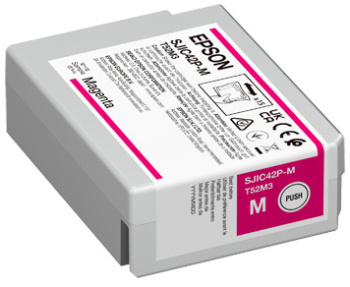Epson SJIC42P-M Ink cartridge for ColorWorks C4000e ( Magenta) — miniatura 2