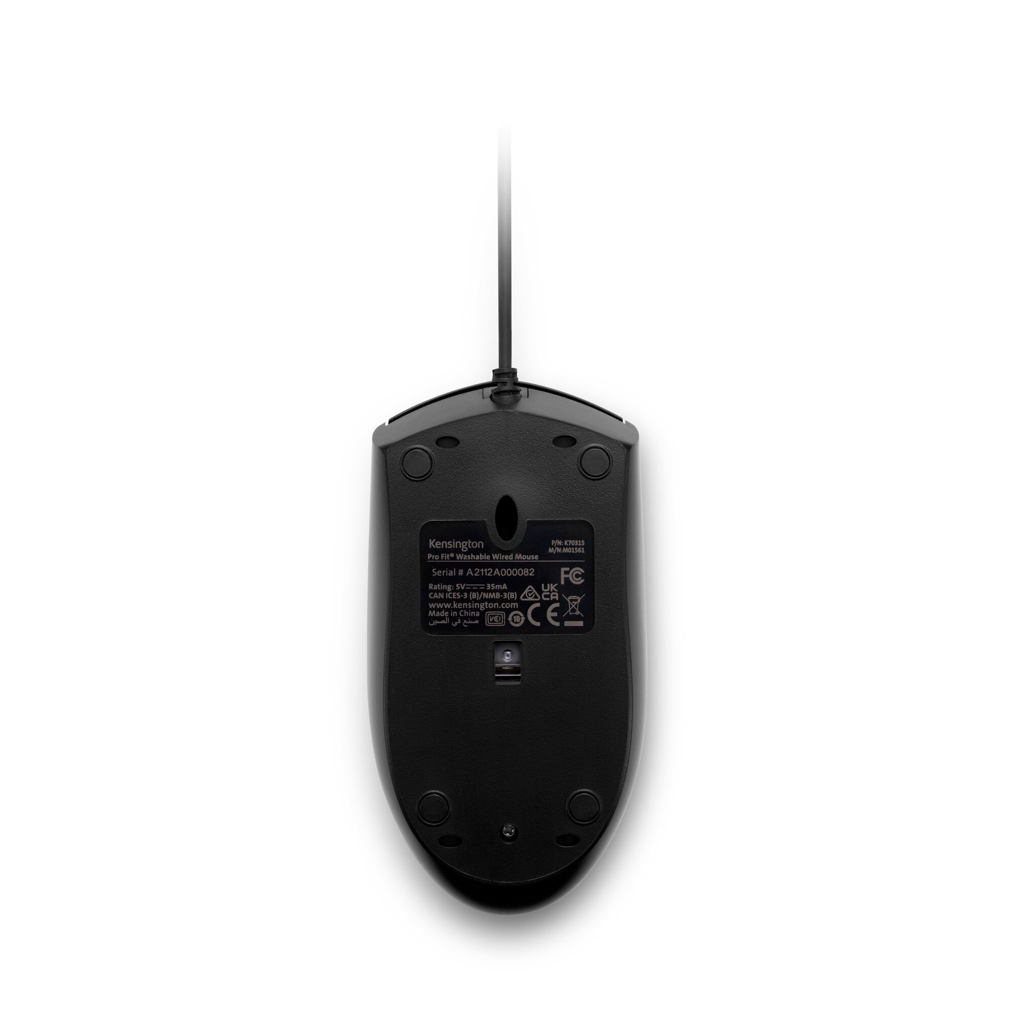 Kensington Pro Fit Washable Mouse Wired — miniatura 8