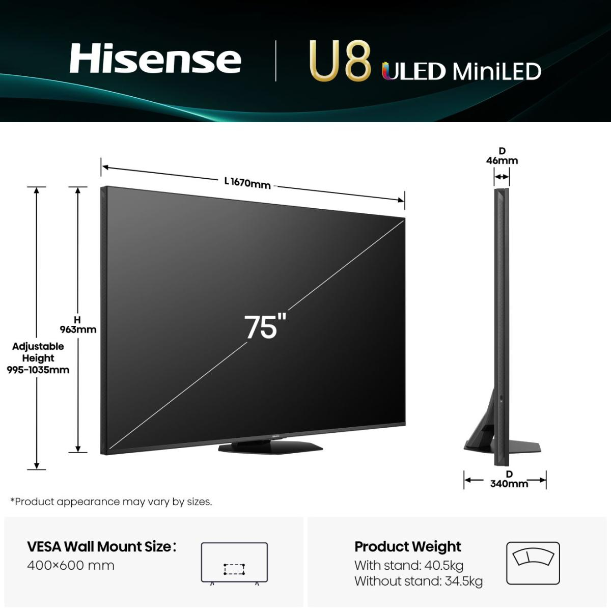 Hisense 75U8Q — miniatura 2