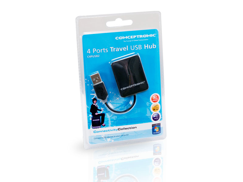CONCEPTRONIC HUB 4PORT USB2.0 — miniatura 2