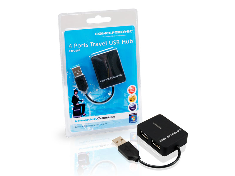 CONCEPTRONIC HUB 4PORT USB2.0 — miniatura 4