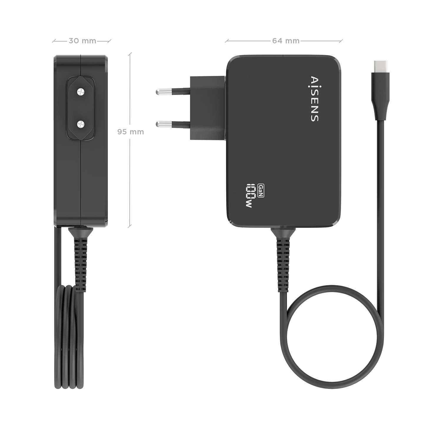 AISENS ASCH-1PD100WL50-BK — miniatura 4