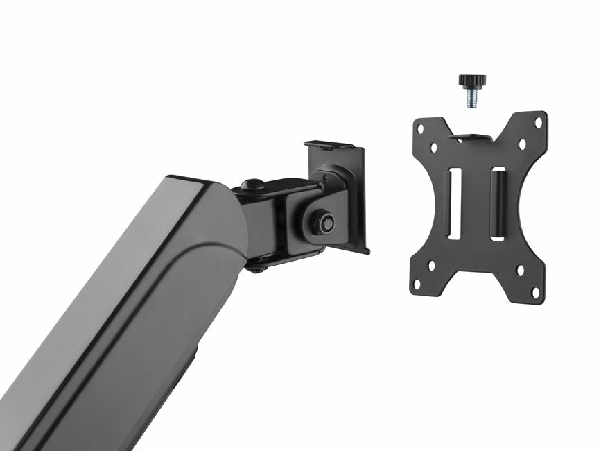EQUIP ERGO SUPORTE SECRETARIA 17" 32" DUAL MONITOR DESK MOUNT BRACKET 650133 — miniatura 4