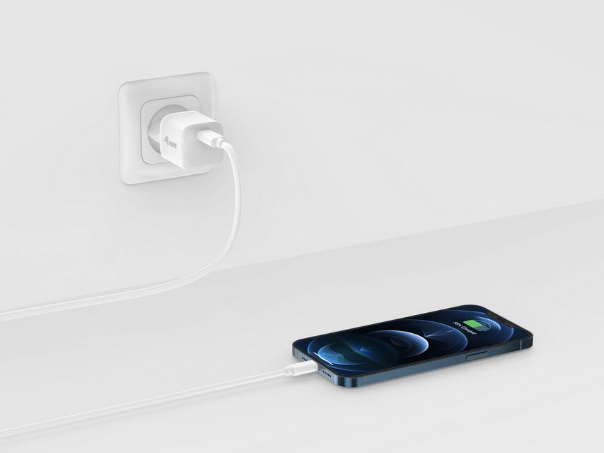 EQUIP LIFE CARREGADOR USB-C 20W BRANCO #MEGA CAMPANHA 2026# — miniatura 4