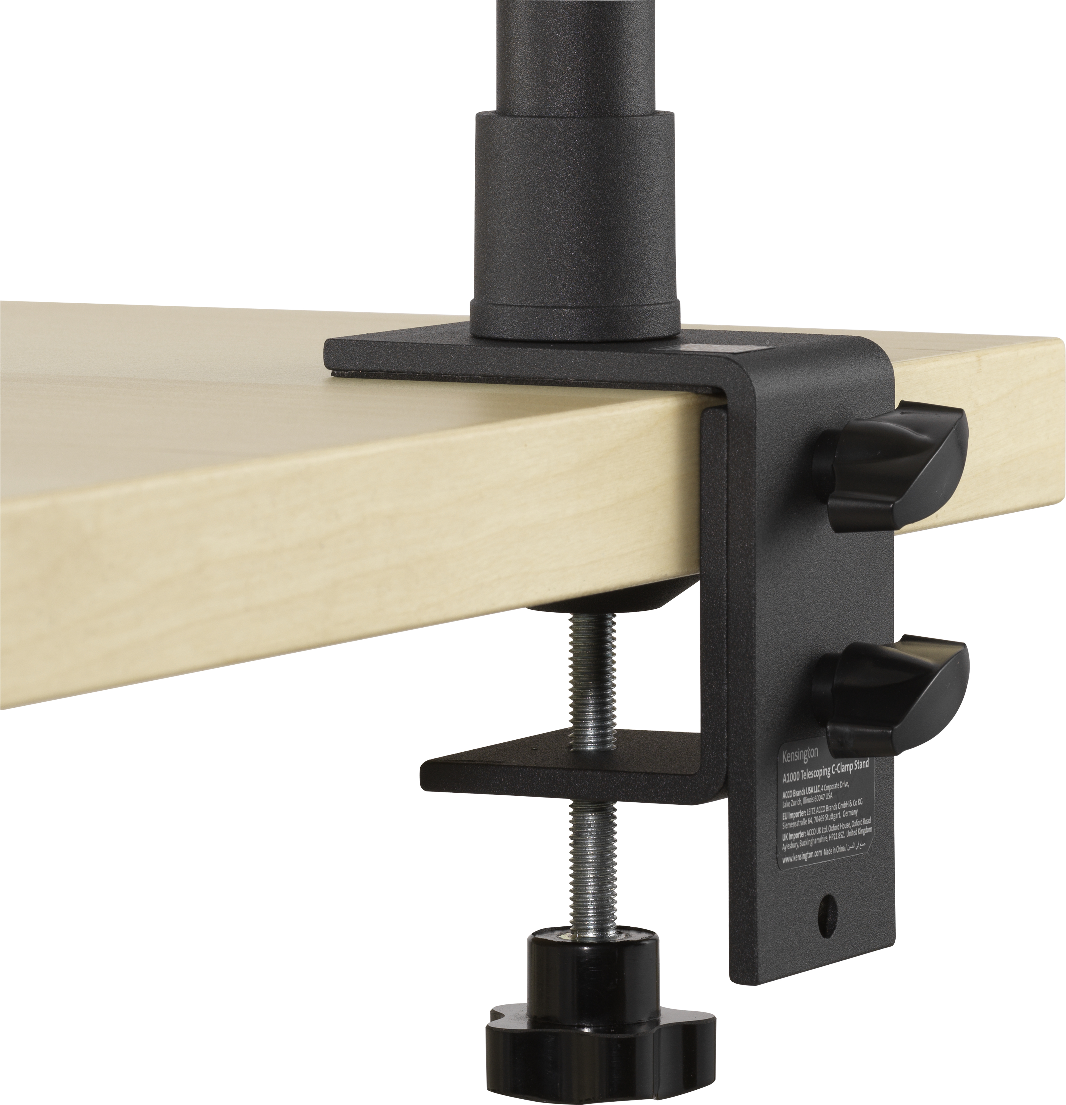 Kensington A1000 Suporte em C de secretária para microfones, webcams e sistemas de iluminação — miniatura 4