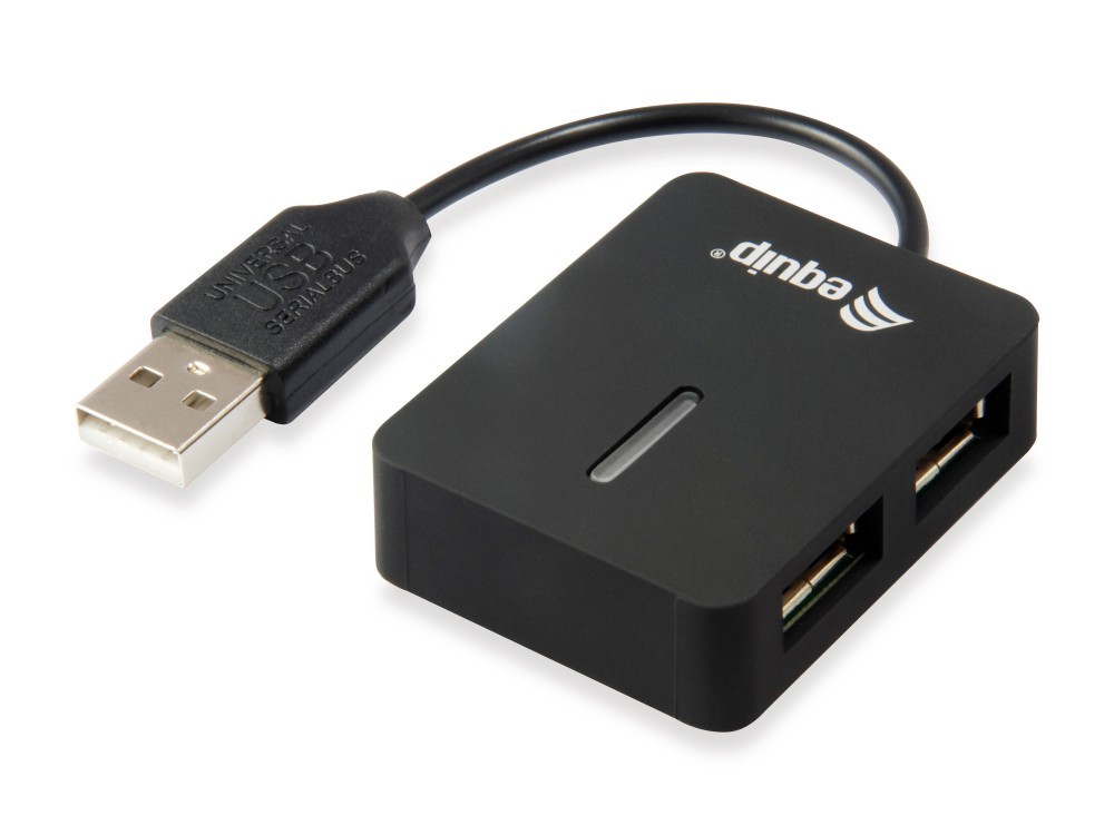 EQUIP LIFE HUB 4 PORTS USB 2.0 BLACK — miniatura 3