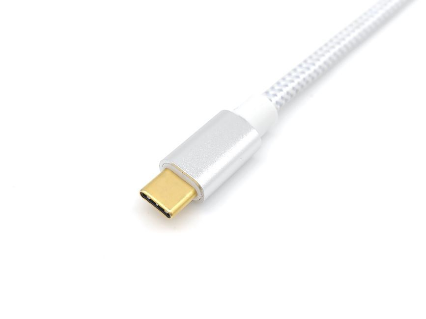 EQUIP CABO USB 3.2 GEN 2 C TO C CABLE M/M 10G TRANSFER 5A 100W 0.5MT WHITE — miniatura 5