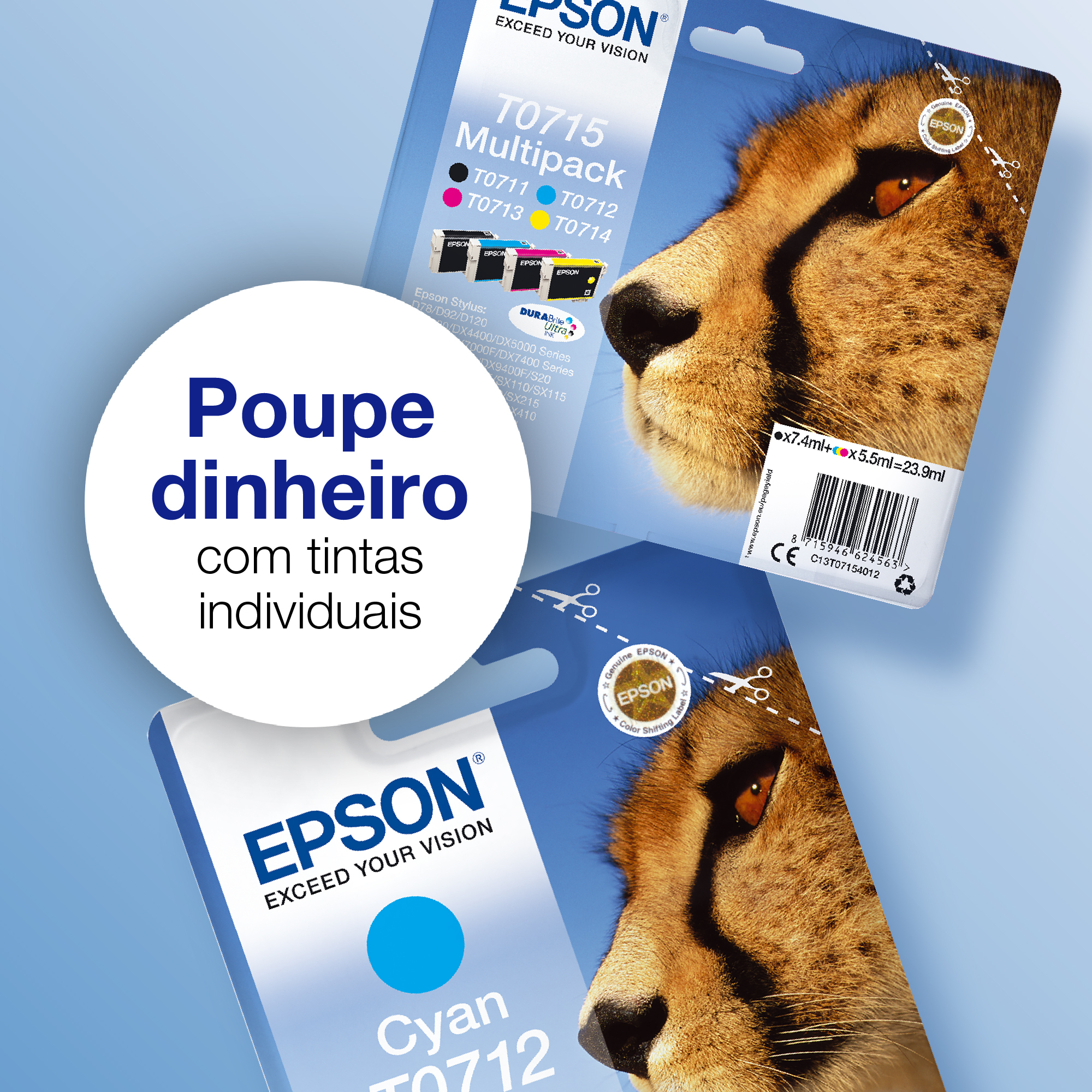 Epson Multipack 4-colours T0715 DURABrite Ultra Ink — miniatura 3