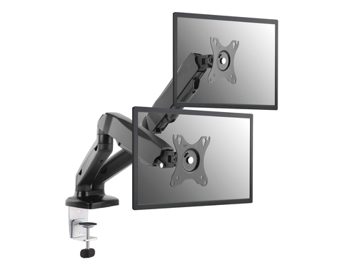 EQUIP ERGO SUPORTE SECRETARIA 2 MONITORES 17" 32" ARTICULADO 650121 — miniatura 2