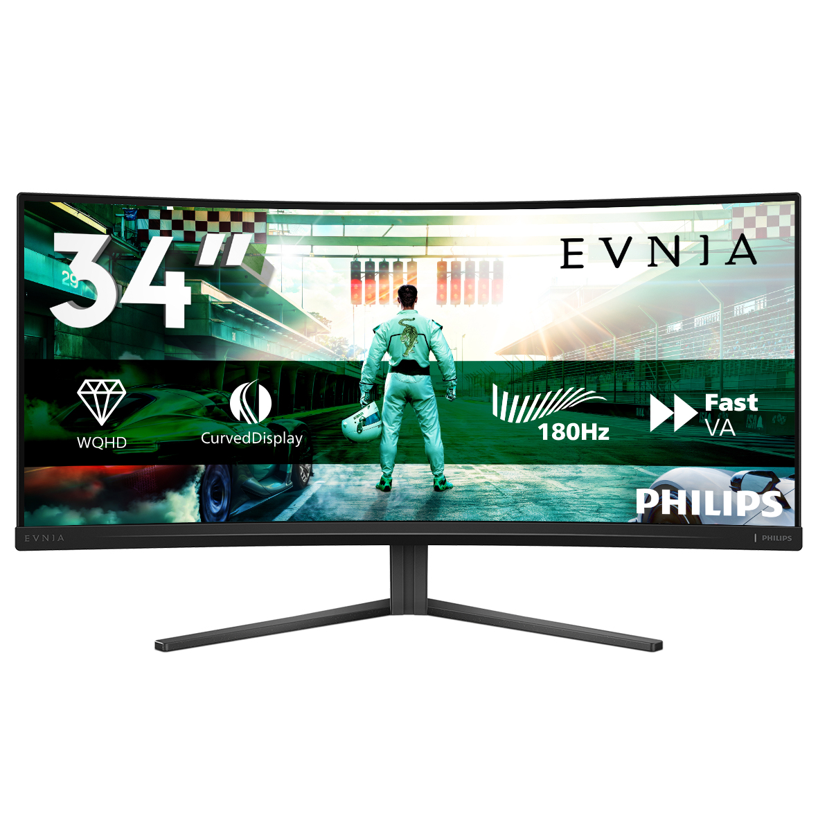 Philips Evnia 34M2C3500L/00 — miniatura 2