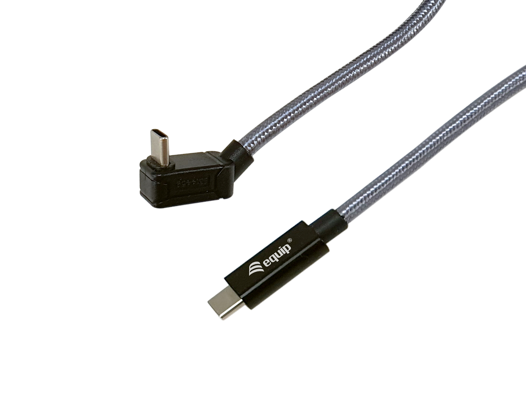 Equip 128421 Cabo de ficha USB 3.2 Gen 2x2 C para C U, 1,0 m, preto, M/M, PD240W, 4K/60Hz, 20Gbps — miniatura 2