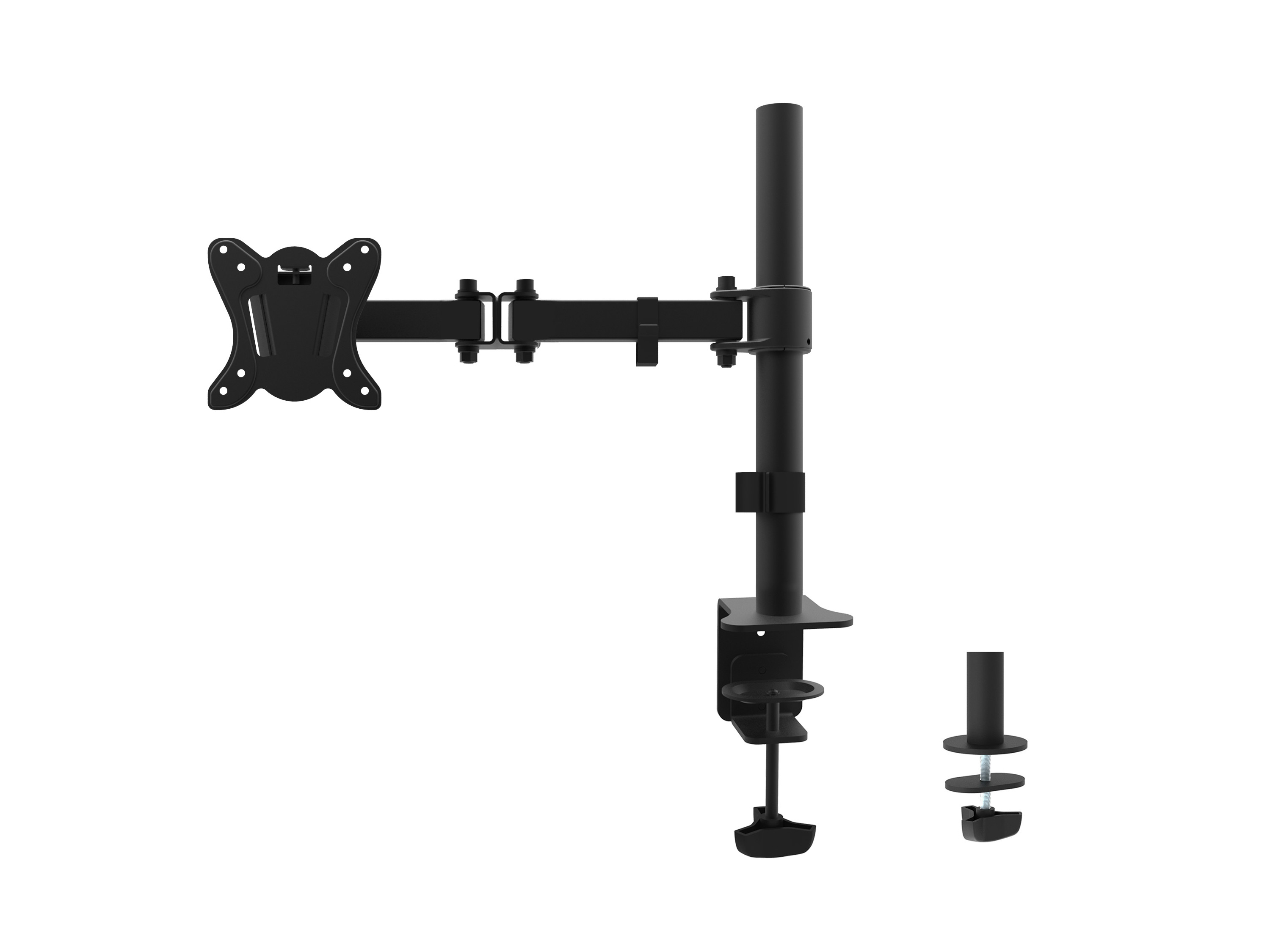 Equip Suporte de montagem de secretária para monitor articulado de 13"-27” — miniatura 5
