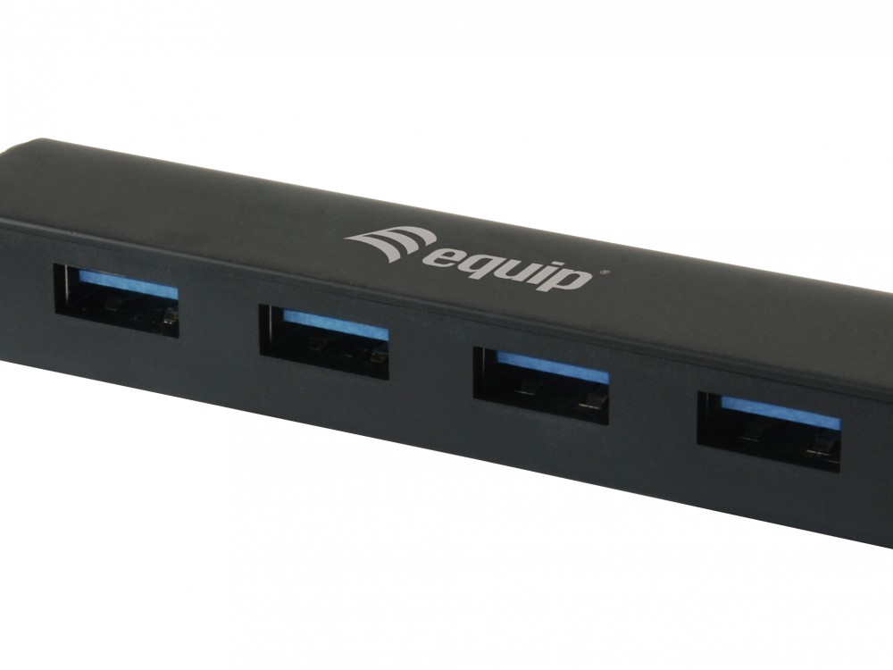 EQUIP LIFE HUB 4PORT USB 3.0 BLACK — miniatura 4