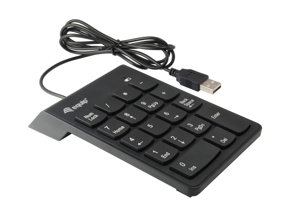 EQUIP LIFE TECLADO NUMERICO USB BLACK — miniatura 2