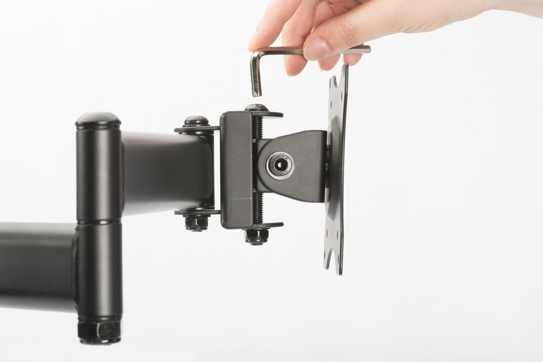 DIGITUS SUPORTE UNIVERSAL FIXO DE SECRETÁRIA P/2 MONITORES — miniatura 2