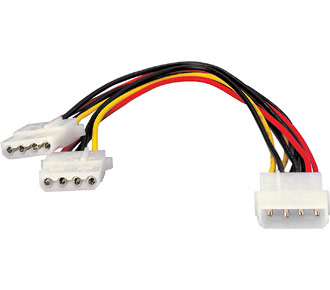 EQUIP POWER-CABLE INTERNO Y 1X5 25-2 X5 25 M/F 0.20M — miniatura 2
