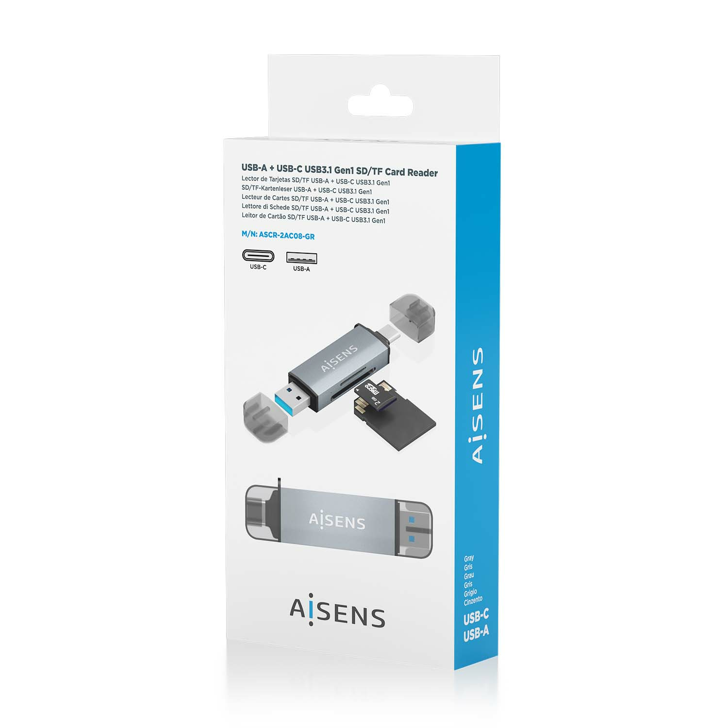 AISENS ASCR-2AC08-GR — miniatura 6