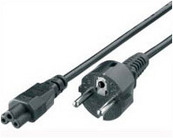 EQUIP CABO DE ALIMENTACAO C5 PARA SCHUKO 1.80MT — miniatura 2